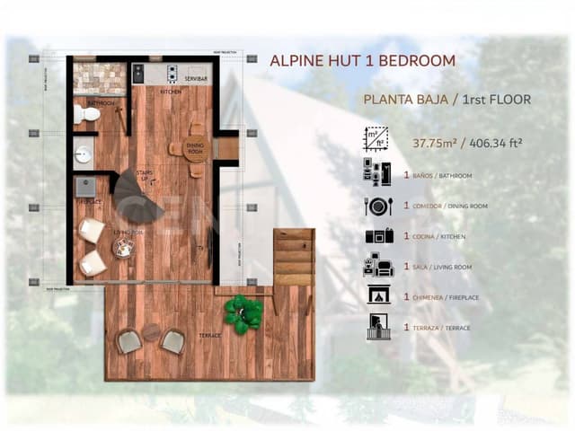 Cabañas en Pre-Construcción ubicadas en La Estancia de San Sebastián