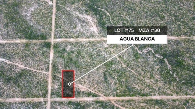 Agua Blanca Lot #75 Mza #30, Todos Santos, La Paz, BCS