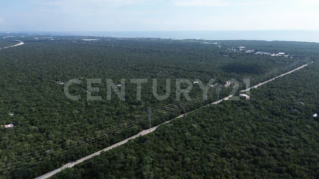 1 HECTAREA EN VENTA EN LA PRIMERA MANZANA DE ALDEA CORAL EN CHEMUYIL