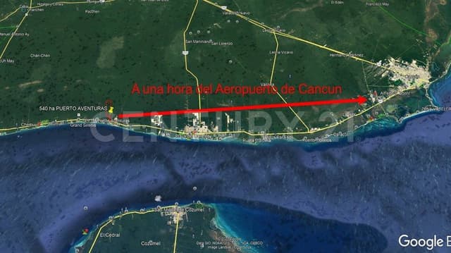 Terreno en venta en Puerto Aventuras, Solidaridad