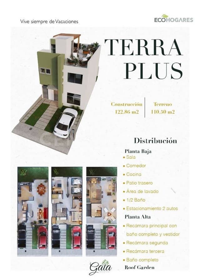 CASA EN PREVENTA, GAIA RESIDENCIAL, ENSENADA B.C