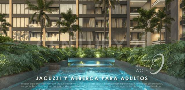 DEPARTAMENTO EN WOLF TOWERS EN CANCUN