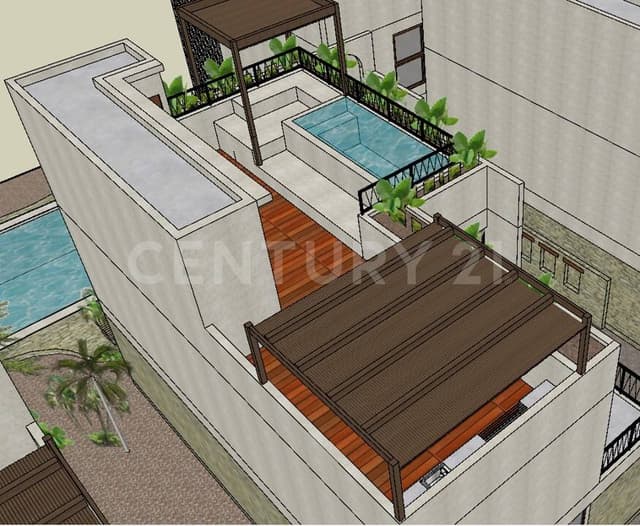 Hermosa Villa 3 rec en Venta en lujoso desarrollo en Tulum Región 8 Shanti P3991