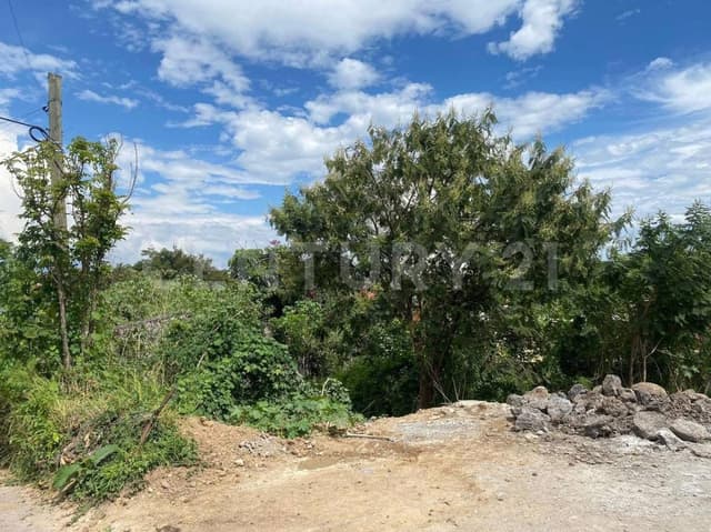 Terrero en privada con portón eléctrico