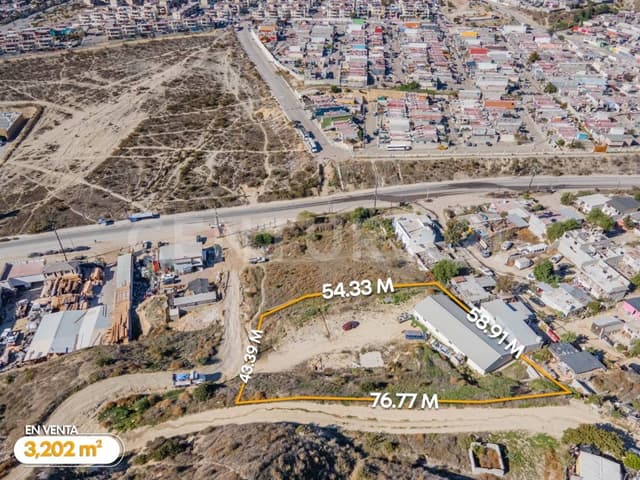 SE VENDE TERRENO COL. SANTA CRUZ , TIJUANA B.C.