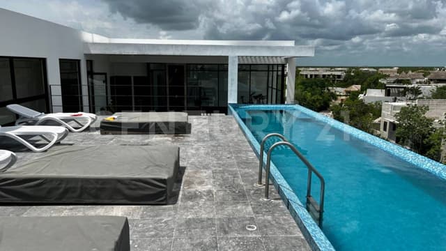 Departamento tipo estudio en venta en Aldea Zama, Tulum, Quintana Roo.