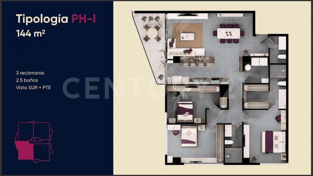 DEPARTAMENTO EN SANTA MARIA, MONTERREY, NL