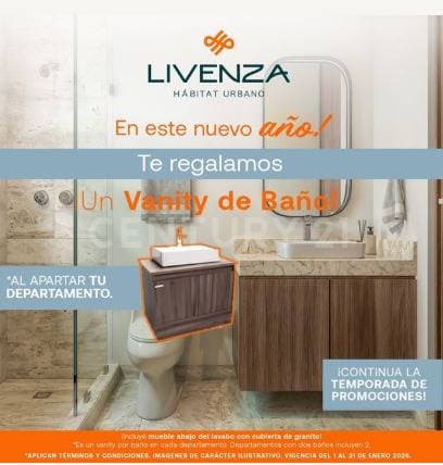 Departameto en Venta en Chuburna, Mérida, Yucatán.