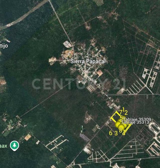 Terreno en Venta en Sierra Papacal, Mérida, Yucatán