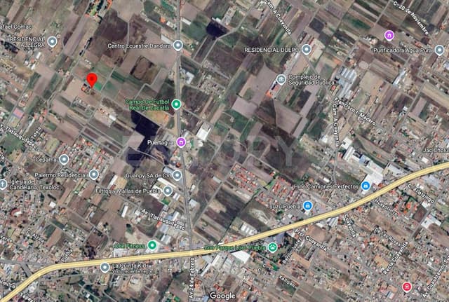 Terreno en Venta - 567m2 - Zona Federal Atlixco y San Andrés Cholula