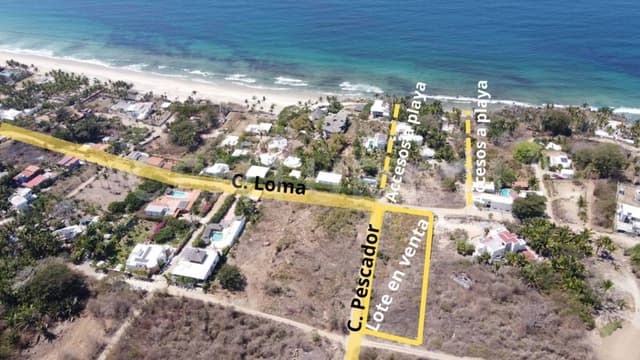 Terreno en venta en Litibú: ubicación privilegiada y potencial frente al mar