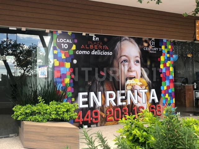 Local 10 en renta en Plaza Alberia