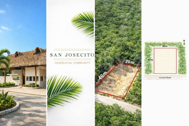 Lote Residencial en San Josecito, Akumal