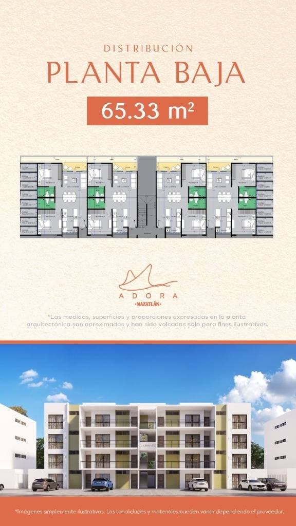 DEPARTAMENTO EN VENTA TORRE ADORA , MAZATLAN SINALOA