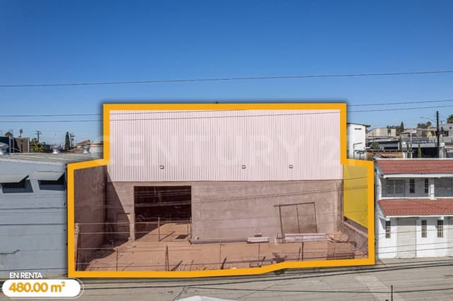 BODEGA EN RENTA DE 480 M2 (200 M2 MEZANINE) EN LA COLONIA CAPISTRANO, TIJUANA BC