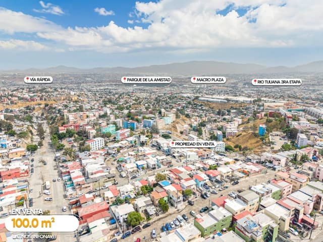 CASA EN VENTA EN INFONAVIT LATINOS, TIJUANA BC