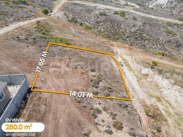 SE VENDE TERRENO EN COL. LEY DEL SERVICIO SOCIAL, TIJUANA, B.C.