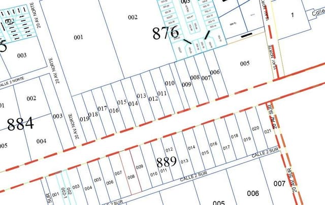 Lote en venta sobre la Avenida Tulum en la Región 12, Tulum, Quintana Roo.