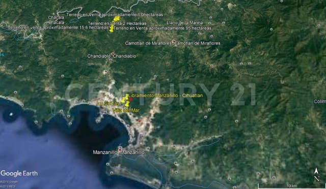 Terreno en Venta a pie de carretera