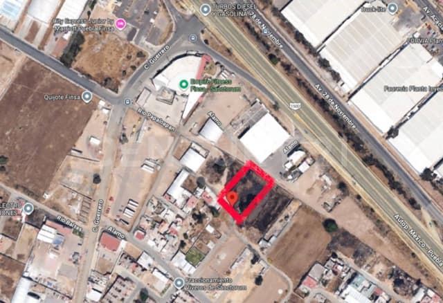 Terreno en VENTA 1777 m2 zona Parque Industrial FINSA, uso mixto.