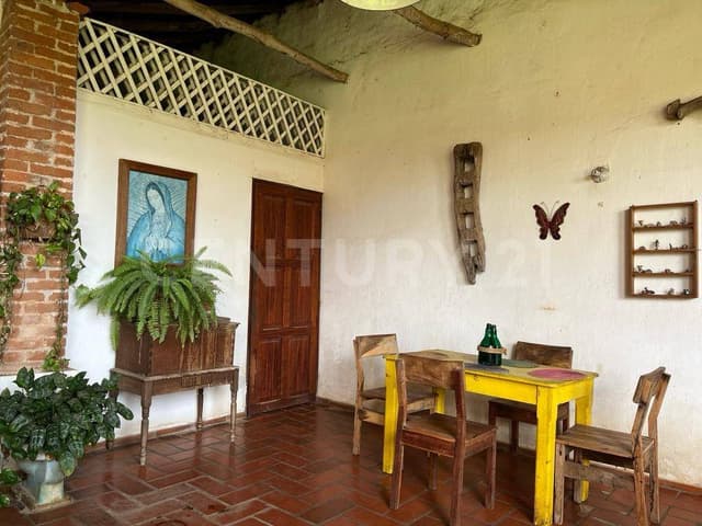 Casa de arquitectura tradicional en Copoya, Chiapas