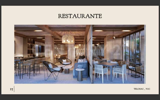 Villa Tipología B en el Desarrollo BAJAREQUE - Telchac, Yucatán