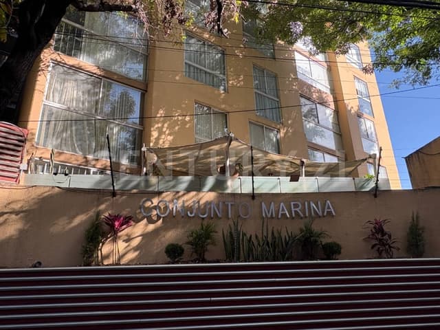 Renta Departamento Semi amueblado Conjunto Marina Tacuba 11255