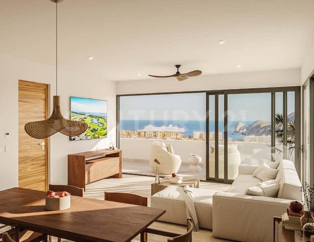 Departamento con vista al mar a unos pasos de la Marina de Cabo San Lucas