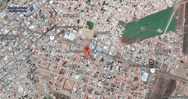 Terrenos en Venta Zona Centro Cuauhtémoc Chihuahua