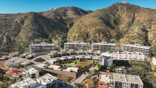 En venta departamento en Sky town cabo san lucas con vista al mar de Cortes