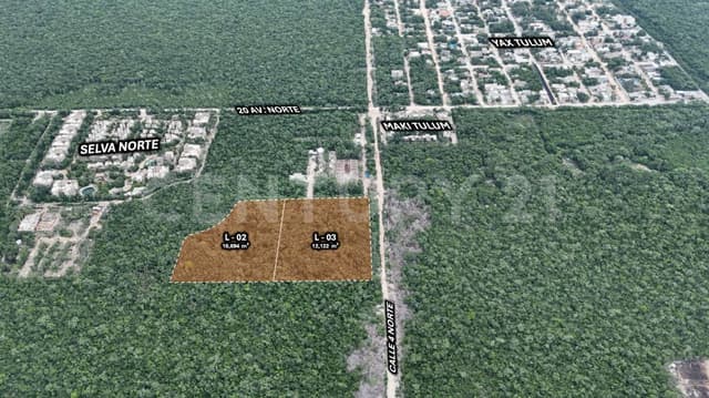 Terreno en Venta en Región 10, Tulum, Quintana Roo