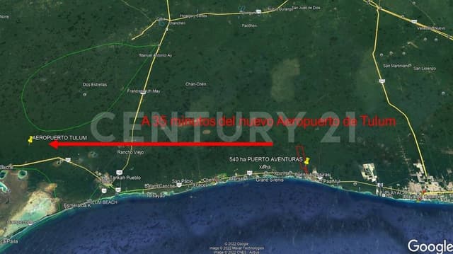 Terreno en venta en Puerto Aventuras, Solidaridad