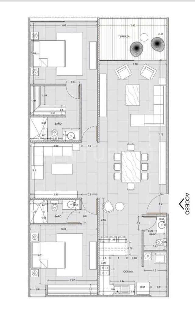 DEPARTAMENTO DE LUJO, EN RENTA CONDOMINIO ENSO