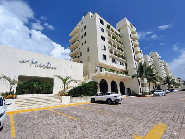 Venta de penthouse 197m2 con vista al mar en Cancun OFC0525