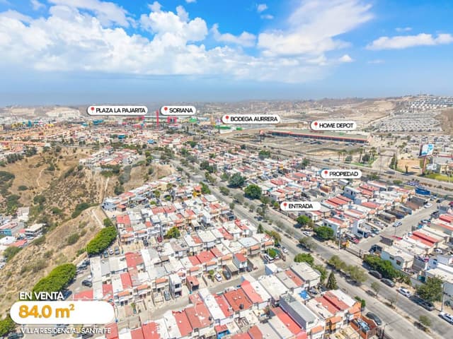 Venta de Casa en Villa Residencial Santa Fe 2a Secc., Tijuana, Baja California