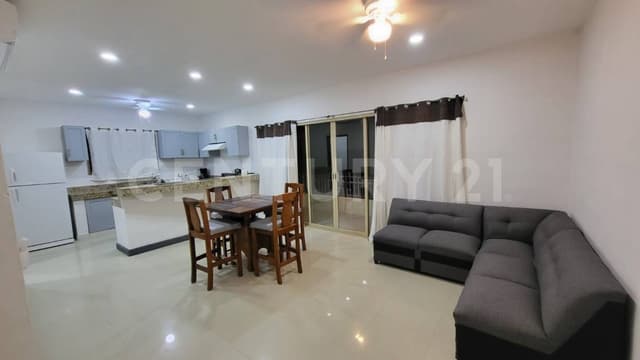 Departamento en Renta: 2 Recámaras en La Veleta, Tulum