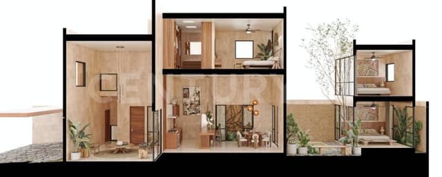 Casa en condominio en venta en Temozón Norte, Mérida, Yucatán