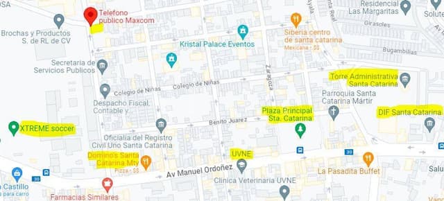 RENTA TERRENO COMERCIAL EN SANTA CATARINA N.L