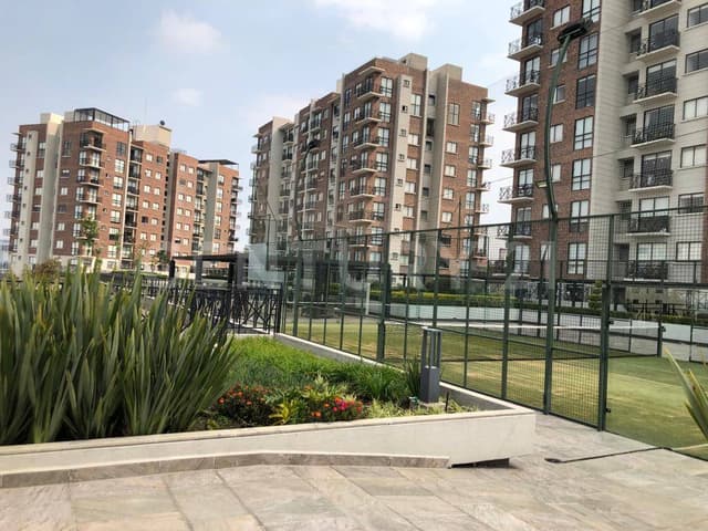 Residencial Park DLuxe. Magnífico departamento exterior con balcón