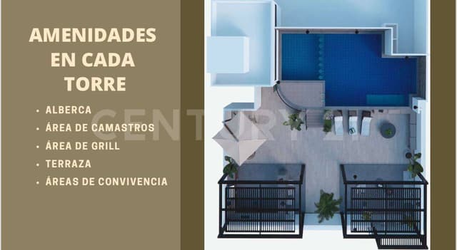 Departamento en Venta en Mazatlan, Sinaloa, Mexico. Gaia Towers.