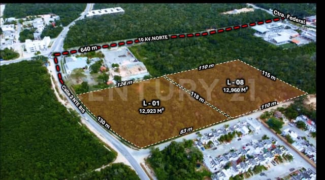 Terreno en VENTA en Tulum, Quintana Roo.