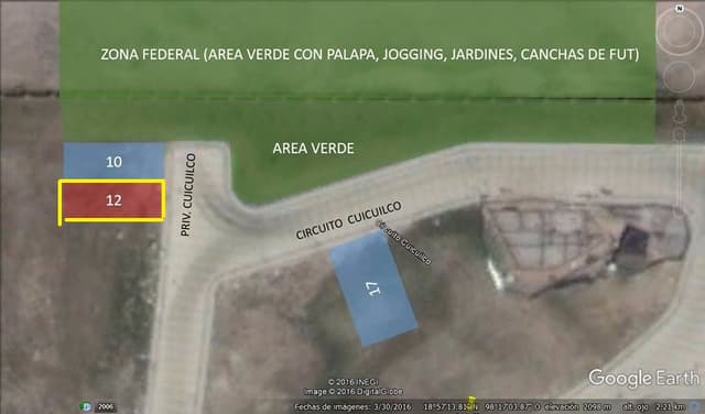 TERRENO EN PARQUE ANAHUAC