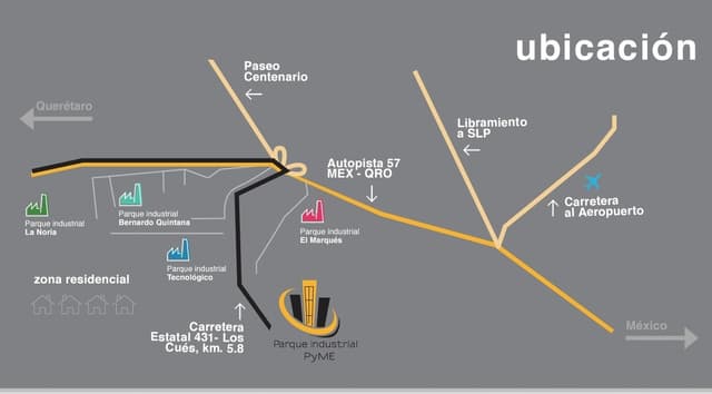VENTA TERRENO EN PARQUE INDUSTRIAL PYME
