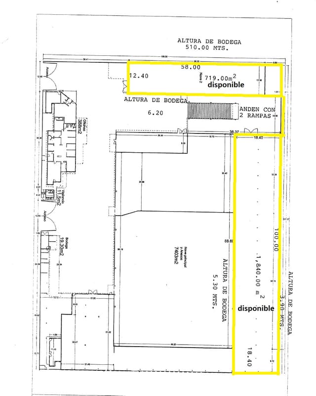 Bodega - Industrial en Renta - 5