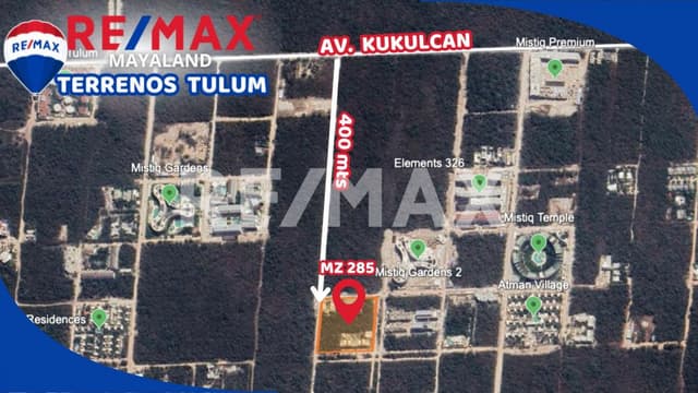EN VENTA LOTES DE 828 M2 EN REGIÓN 15 A MENOS DE 1.5 KM DE LA PLAYA