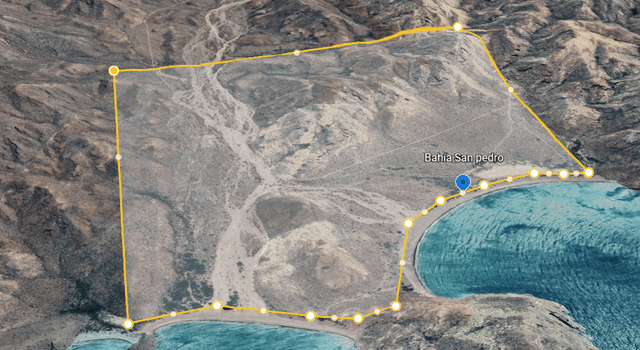 Terreno playa en venta en Bahía San Pedro de San Carlos Nuevo Guaymas, Sonora.