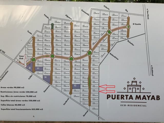 Terreno en venta zona Country en privada Puerta del Mayab Mérida Yucatán