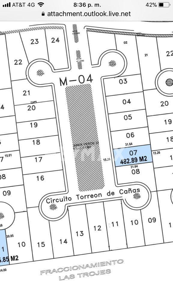 Terreno en Venta en La Barranca