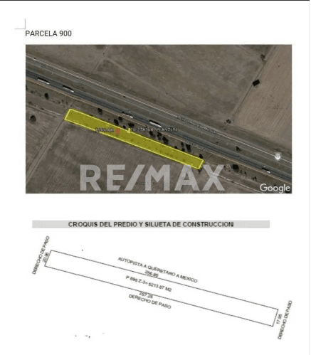 Terreno en Venta sobre Autopista México- Querétaro