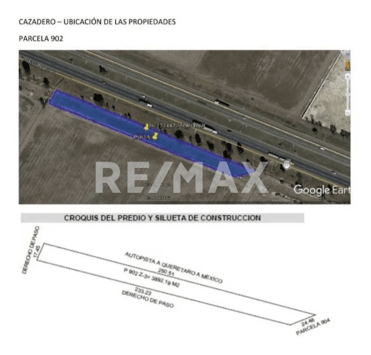 Terreno en Venta sobre Autopista México- Querétaro